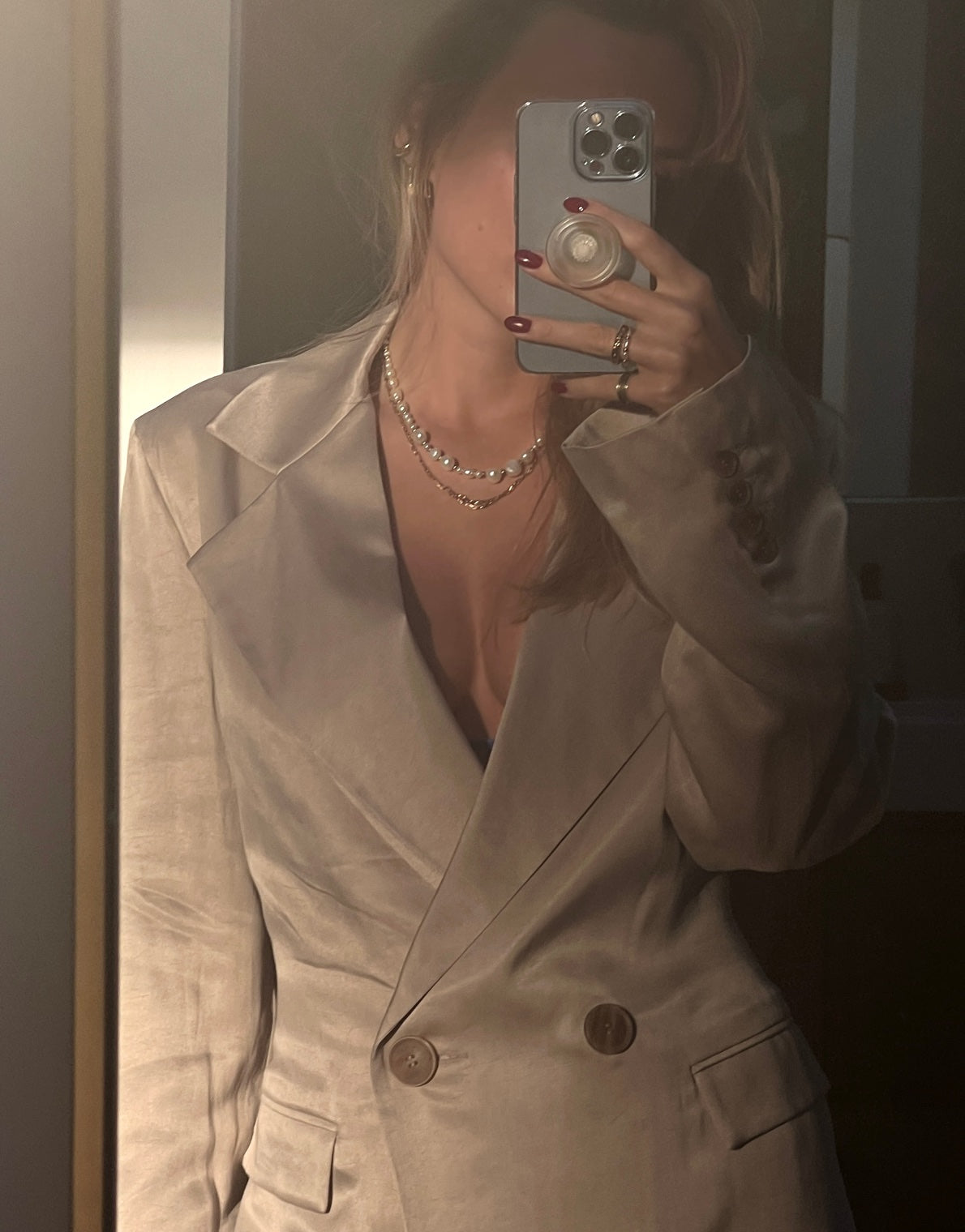 Edita Blazer Sand Beige